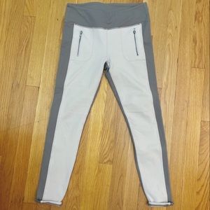 Fabletics Two Tone Leggings with Zippers